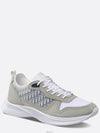 B25 Running Canvas Suede Sneakers Grey - DIOR - BALAAN 2