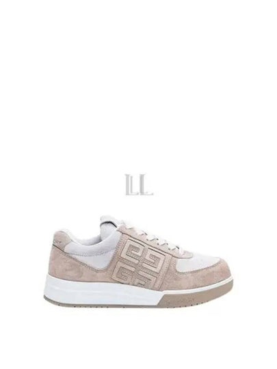 4G Logo Calf Leather Low Top Sneakers Beige - GIVENCHY - BALAAN 2