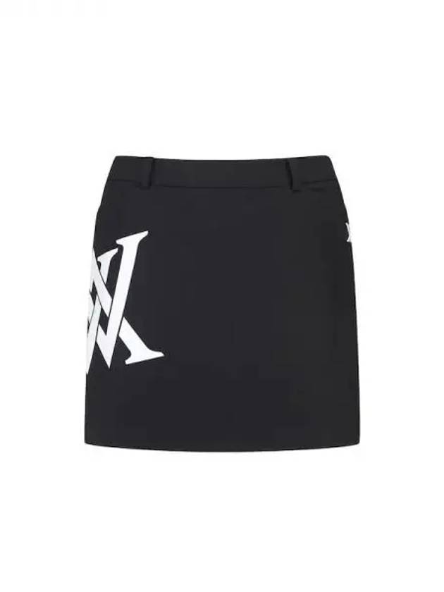 Annew Women s H Line Big Logo Skirt AGCSQ02BK Domestic Product GQCY22101167583 - ANEWGOLF - BALAAN 1