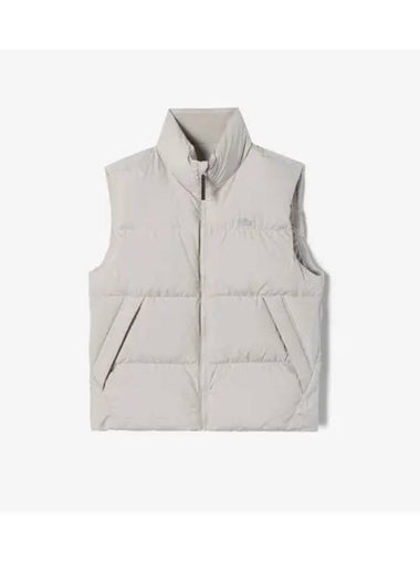 Men s heavy down vest beige - LACOSTE - BALAAN 1