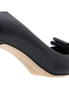 Double bow pumps WINNIE 70 NERO 0754494 - SALVATORE FERRAGAMO - BALAAN 10