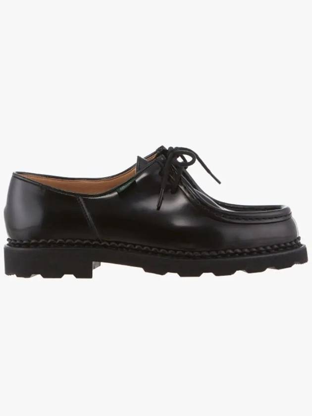 Michael Gloss Leather Derby Black - PARABOOT - BALAAN 3