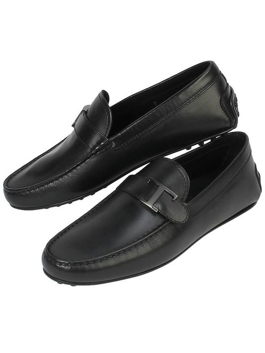 Men's Gomino City Driving Shoes Black - TOD'S - BALAAN.