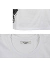 RV3MG00 NEUC 0BO Giraffe motif white tshirt for men and women - VALENTINO - BALAAN 5