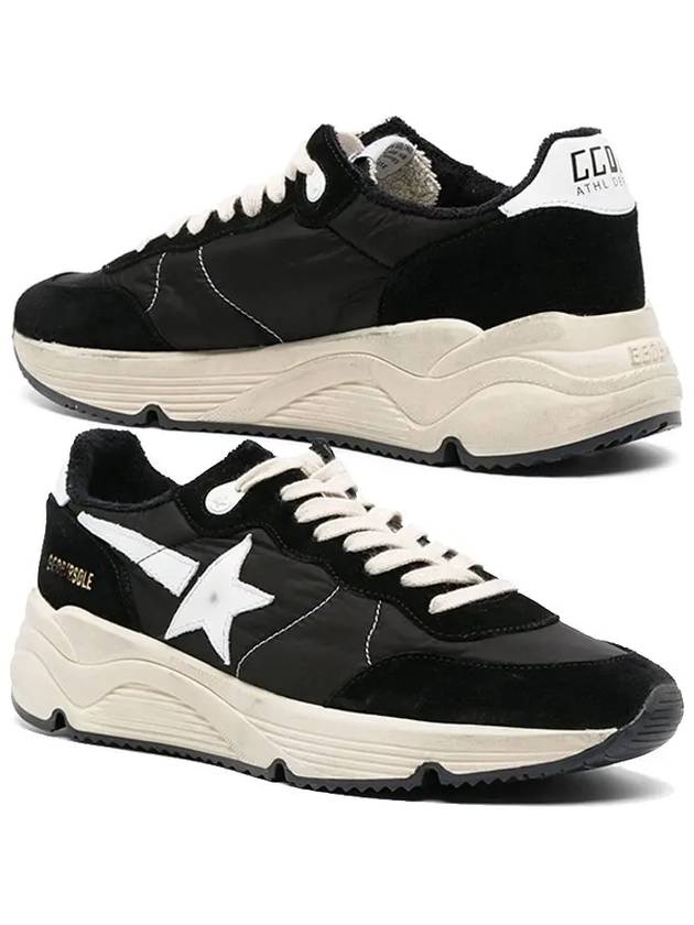 Men's Running Sole Low Top Sneakers Black - GOLDEN GOOSE - BALAAN 2