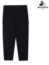 Men s Jogger Fit Cargo Bonding Pants 5174GXWN BLACK - BLACK&WHITE - BALAAN 1