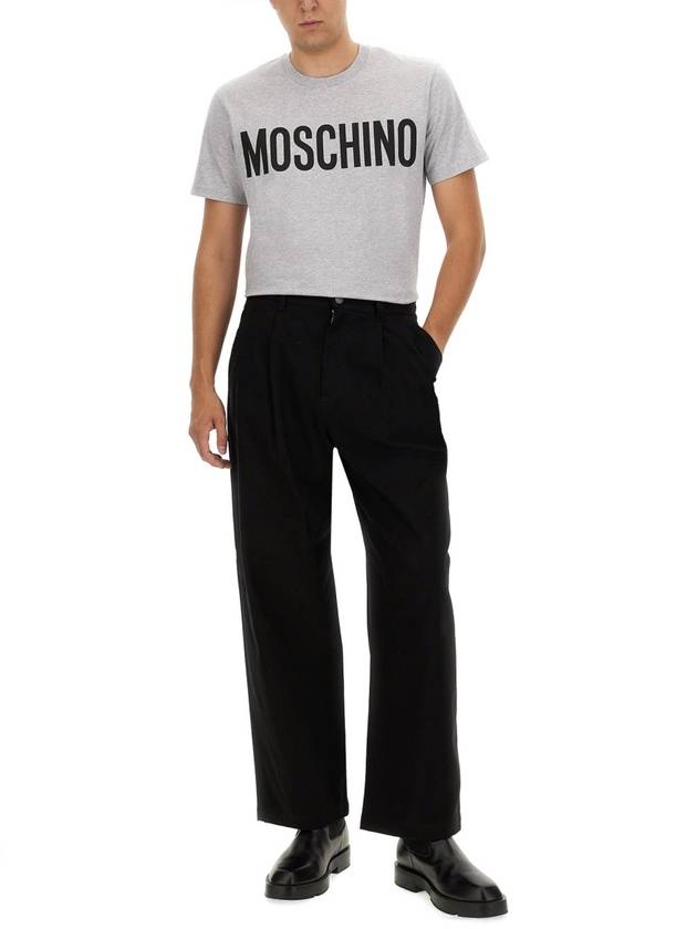 T-SHIRT WITH LOGO - MOSCHINO - BALAAN 2