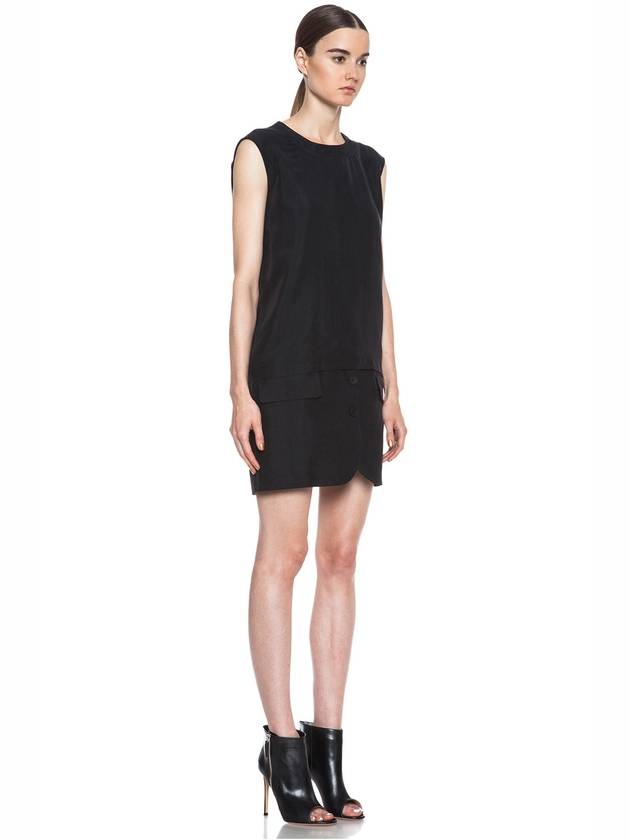 MM6 LAYERED Silk Dress - MAISON MARGIELA - BALAAN 7