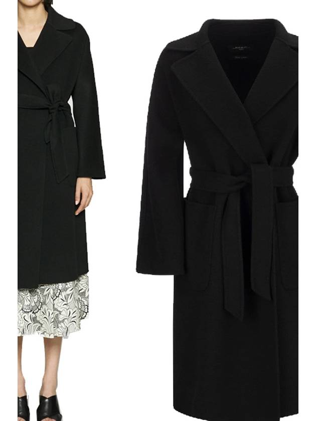 Rovo Wool Single Coat Black - MAX MARA - BALAAN 10