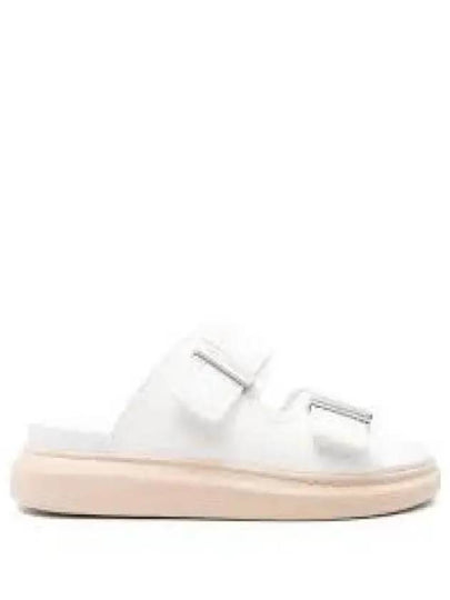 Logo Slippers White - ALEXANDER MCQUEEN - BALAAN 2