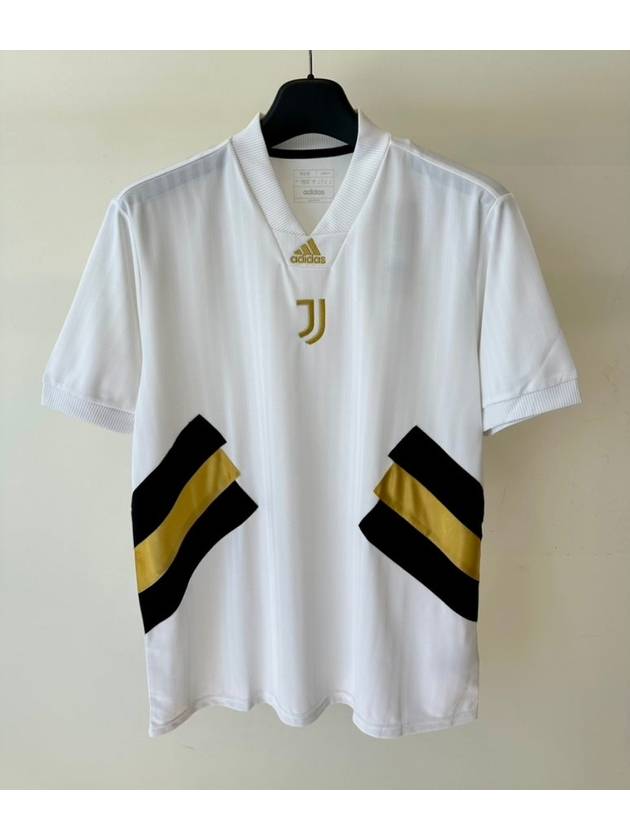 Juventus Icon Jersey Short Sleeve T-Shirt White - ADIDAS - BALAAN 2