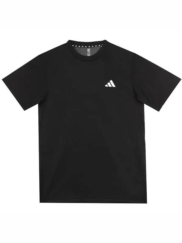 Train Essentials Training Short Sleeve T-Shirt Black - ADIDAS - BALAAN 3