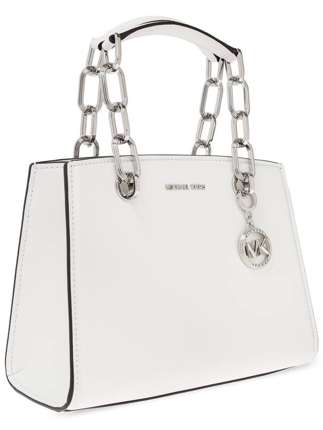 Michael Michael Kors Handbag Cynthia, Women's, White - MICHAEL KORS - BALAAN 4