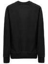 Chillax Fox Patch Classic Sweatshirt Black - MAISON KITSUNE - BALAAN 3