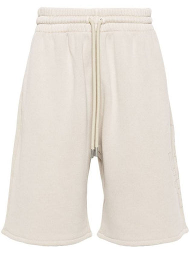 OFF-WHITE OUTLINE SKATE SWEATSHORTS - OFF WHITE - BALAAN 1