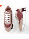 Bouncing Parachute Fabric Low Top Sneakers Rose - HERMES - BALAAN 4