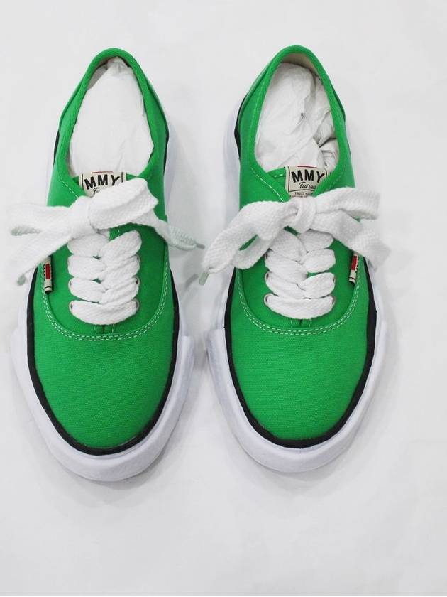 Baker OG Sole Canvas Low Top Sneakers Green - MIHARA YASUHIRO - BALAAN 4