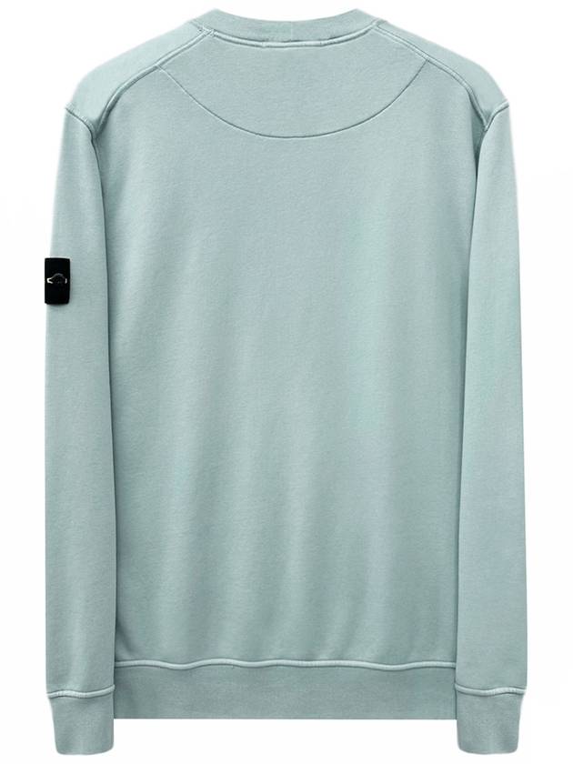 Wappen Patch Crew Neck Sweatshirt Dusty Mint - STONE ISLAND - BALAAN 3