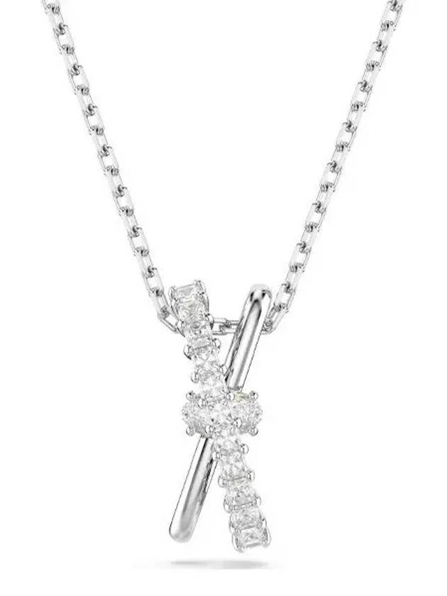 Hyperbola Pendant Necklace Silver - SWAROVSKI - BALAAN 3