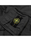 Men's Wappen Patch Naslan Watro Hooded Jacket Black - STONE ISLAND - BALAAN 5