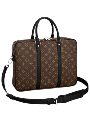 Louis Vuitton Porte Documen Voyage PM Brief Case Brown - LOUIS VUITTON - BALAAN 1