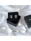 CC Logo Drop Earrings Gold - CHANEL - BALAAN 4