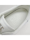 Embossed Logo Low Top Sneakers White - GIVENCHY - BALAAN 8