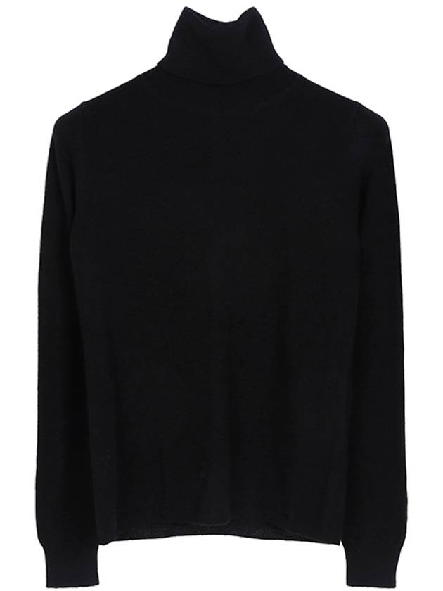 Black Radura Turtleneck Wool Cashmere Knit RADURA 011 - MAX MARA - BALAAN 1