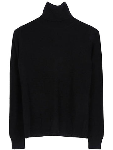 Black Radura Turtleneck Wool Cashmere Knit RADURA 011 - MAX MARA - BALAAN 1