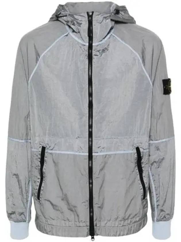 Nylon Metal Watro TC Hooded Jacket Grey - STONE ISLAND - BALAAN 2