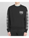 Diag Industrial Arrow Sweatshirt Black - OFF WHITE - BALAAN 6