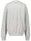 Wellness Logo Sweatshirt Heather Grey - SPORTY & RICH - BALAAN 4