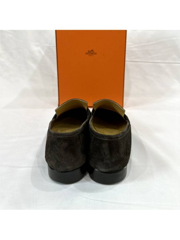 40 Hermes Men s H Logo Suede Moccasin Loafer - HERMES - BALAAN 6