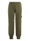 Wappen Patch Cotton Jogger Pants Khaki - STONE ISLAND - BALAAN 2