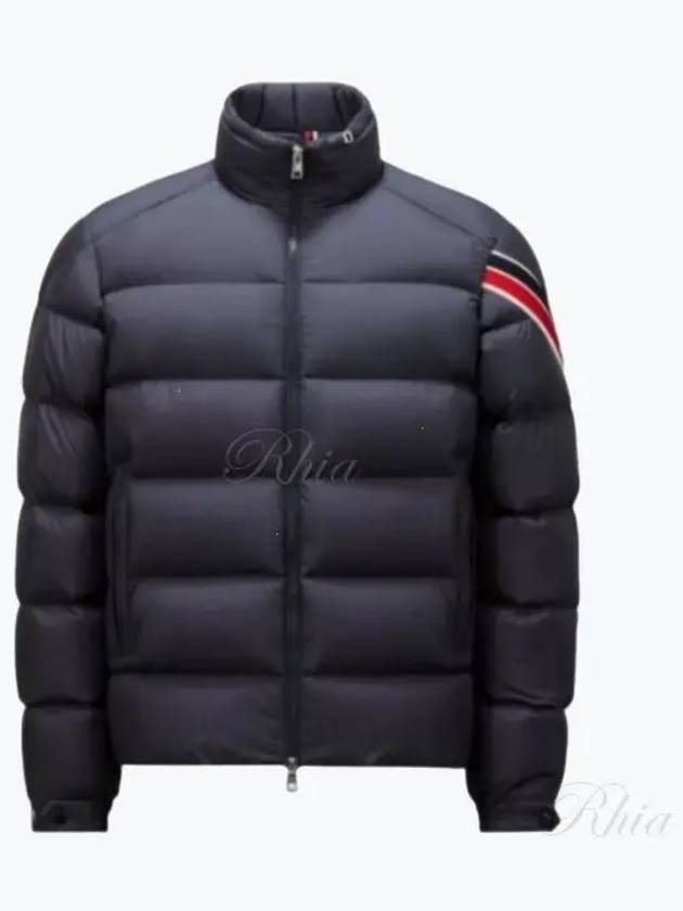 Men s Solayan short down padding navy blue - MONCLER - BALAAN 2