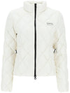 Sora quilted short padded jacket white - DUVETICA - BALAAN 1