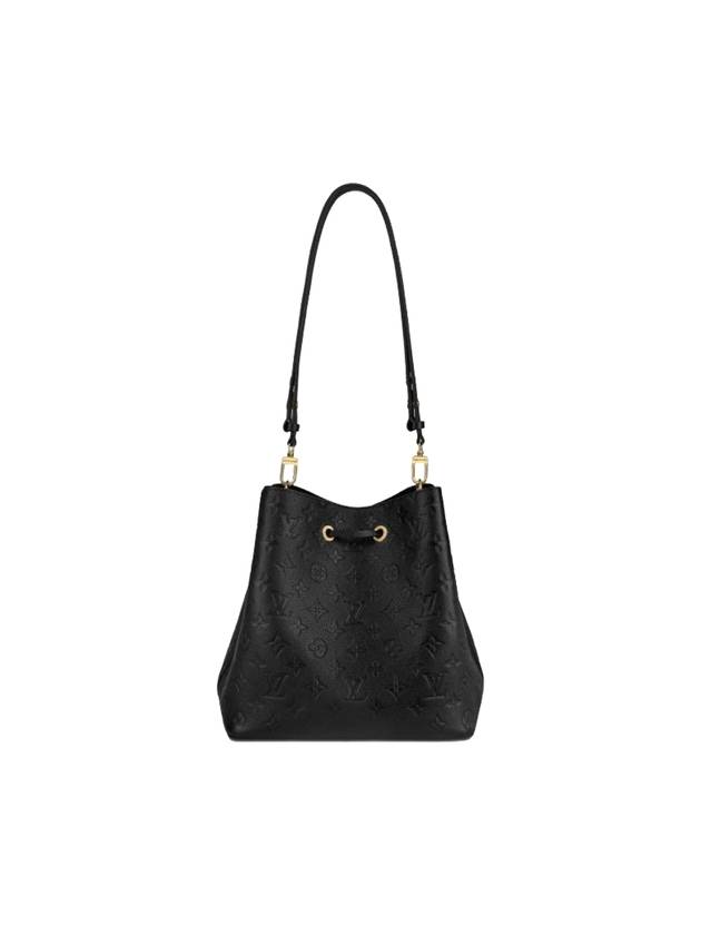 Neonoe MM Monogram Bucket Bag Empreinte Black - LOUIS VUITTON - BALAAN.