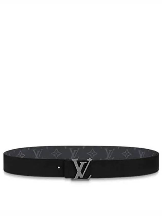 LV Initiales 35MM Reversible Leather Belt Black - LOUIS VUITTON - BALAAN 3