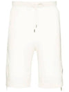 Lens Wappen Diagonal Shorts White - CP COMPANY - BALAAN 3