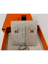 Mini pop ash earrings light pink rose gold - HERMES - BALAAN 1