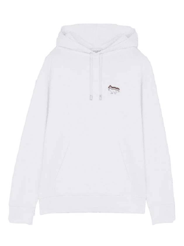 Rainbow Fox Hoodie White - MAISON KITSUNE - BALAAN 1