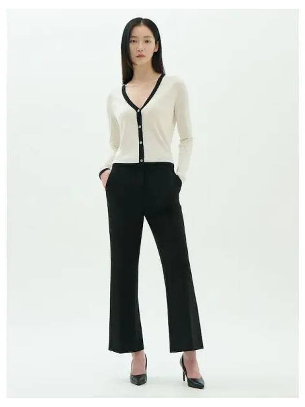 Women s Double Knit Jersey Talbert Flare Pants Trousers Black Domestic Product GM0024080868189 - THEORY - BALAAN 1