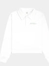 Health Club Logo Print Polo Shirt PO621WH - SPORTY & RICH - BALAAN 2