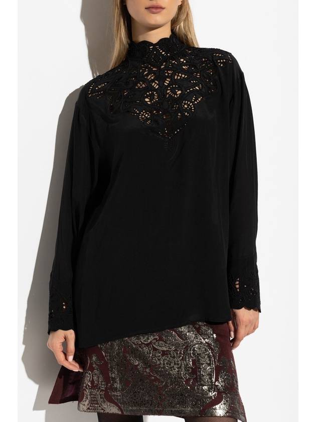 Etro Silk Top, Women's, Black - ETRO - BALAAN 3