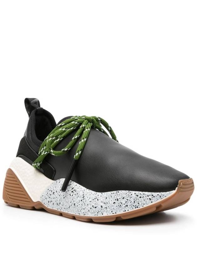 faux-leather panelled sneakers - STELLA MCCARTNEY - BALAAN 2