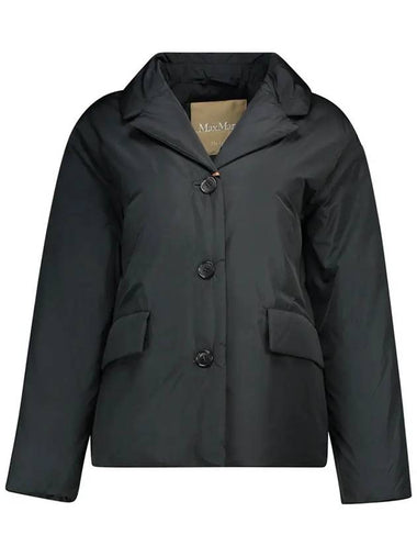 TAFFDI button padded jacket black 2429486065 041 - MAX MARA - BALAAN 1