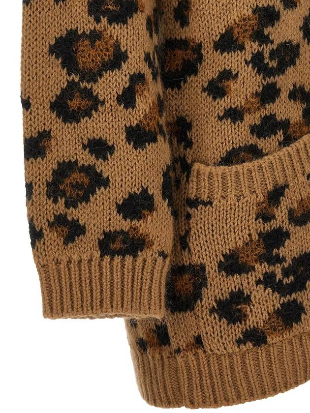 23 fw Jacquard Animalier Cardigan 3B3KA05T84JAN2 B0270472599 - VALENTINO - BALAAN 5