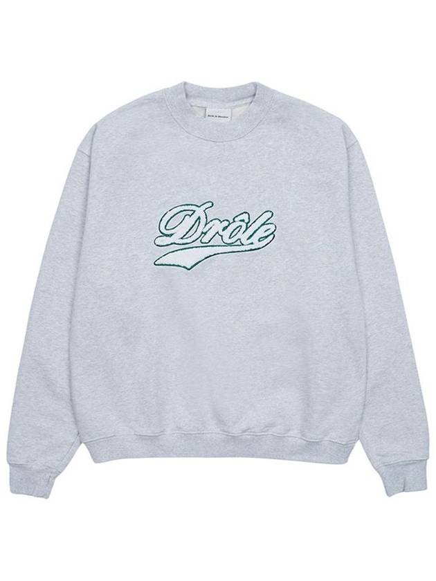 Drold Monsieur Men s LE DROLE SPORT Sweatshirt Gray CSW130 CO053 GY - DROLE DE MONSIEUR - BALAAN 1