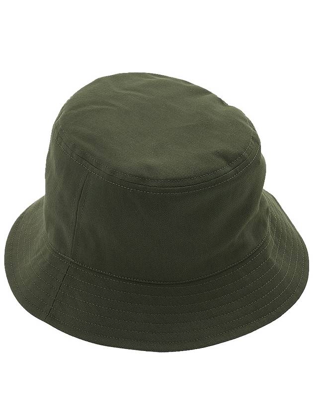 Maison Kitsune Foxhead patch bucket hat LM06113WW0088 KHAKI - MAISON KITSUNE - BALAAN 3