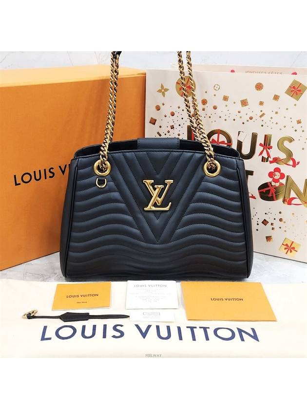 Lux You New Product Wave Chain Shoulder Bag Black M51496 - LOUIS VUITTON - BALAAN 9